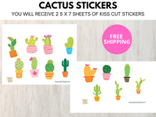 Load image into Gallery viewer, Cactus Stickers
