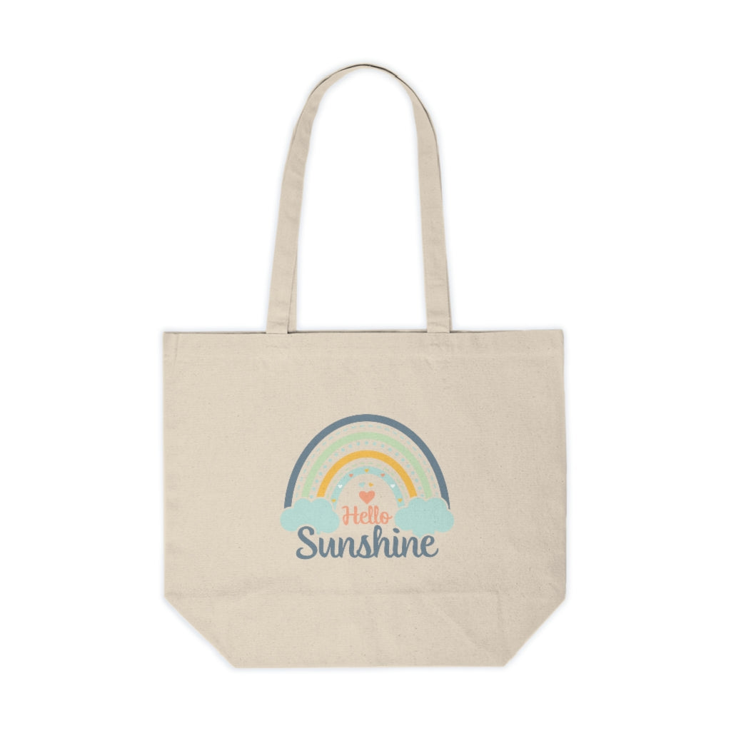 Hello Sunshine Canvas Tote Bag