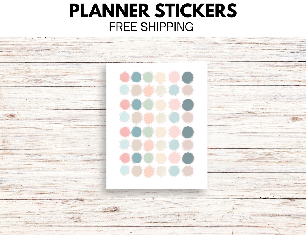 Planner Circle Stickers