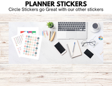 Load image into Gallery viewer, Planner Circle Stickers
